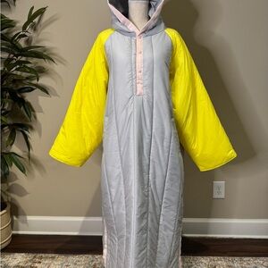 IKEA Colorful Hooded Long Robe/ Wearable Blanket One Size